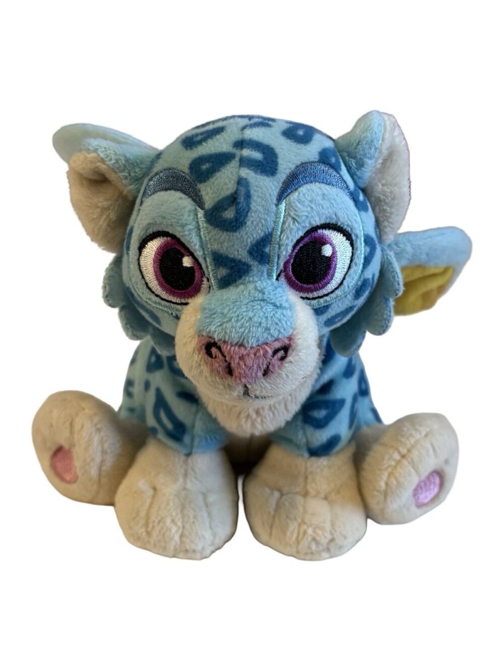Disney Store Elena of Avalor Zoom Blue Winged Baby Leopard Jaquin Plush